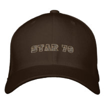 Star 70 Born in 1970 Disco Gold Embroidered Baseball Caps