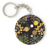 Star - Abstract Art Key Chain
