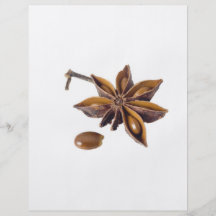 Star anise personalized flyer
