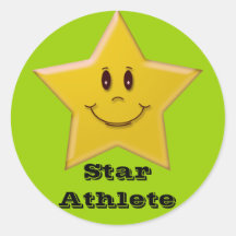 Star Athlete Sticker