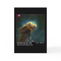 Star Birth Cloud M16 Hubble Telescope Photo