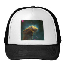Star Burst Cloud Mesh Hat