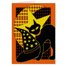 Star cat card