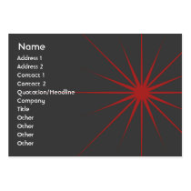 Star - Chubby business cards