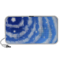 Star Clouds Doodle Speakers