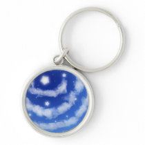Star Clouds Keychain