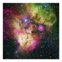 Star Cluster Nebula NGC 2467 Photo Print