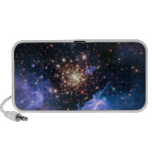 Star Cluster NGC 3603 (Hubble) Mini Speaker