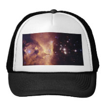 Star Cluster Pismis 24 in Emission Nebula NGC 6357 Hats