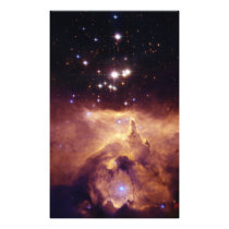 Star Cluster Pismis 24 in Emission Nebula NGC 6357 Photo Art