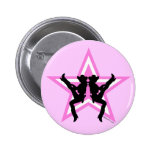 Star Cowgirls P Button