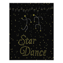 Star Dance Personalized Invite