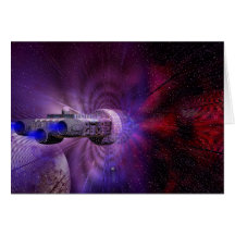 Star Drive greeting card