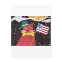 Star filled night post cards