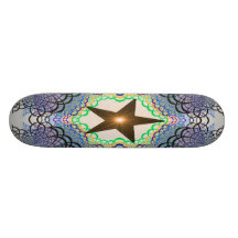 Star Fractal Lace Skateboard