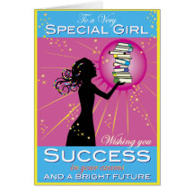 Star Girl Success Card