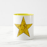 Star (gold nugget) coffee mugs