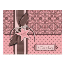 Star is Born Girl Postcard
