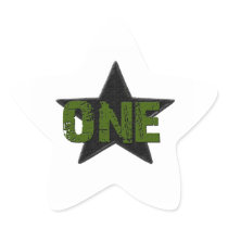 Star Number1 Sticker