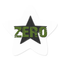 Star Number Star Sticker