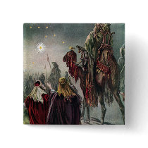 Star of Bethlehem Button