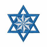 STAR OF DAVID 6 EMBROIDERED TRACK JACKET