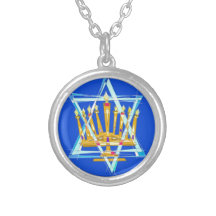Star of David and the Menorah Custom Jewelry