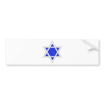 Star of David bumper stickers