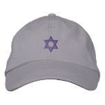 Star of David Embroidered Hat - Customised embroidered hats