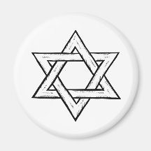 Star Of David Fridge Magnets
