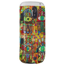 Star Of David Hamsa Vintage Tapastry Galaxy Nexus Covers
