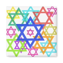 Star of David Refrigerator Magnet
