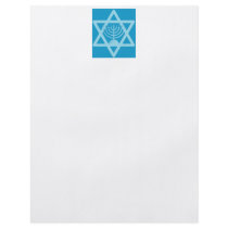 Star of David Menorah Full Color Flyer