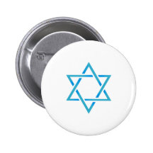 Star of David Pinback Button