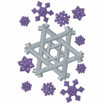 Star of David Snowflake