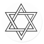 Star of David stickers
