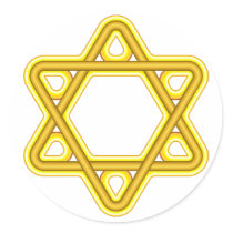 Star of David sticker