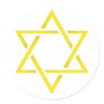 Star of david stickers