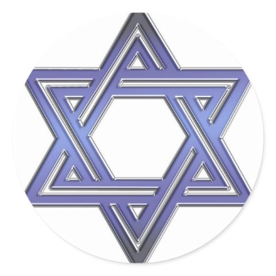 Star of David Sticker by Ceyzpurplestang