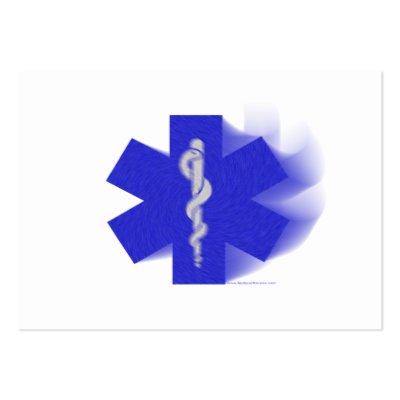 Star Of Life Art Gift Business Card Template by RealSlogans