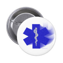 Star Of Life Art Gift Buttons