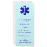 Star of Life invitations