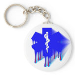 Star Of Life Melting Keychain