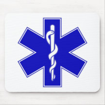 Star of Life Mouse Pads