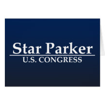 Star Parker for U.S. Congress Cards