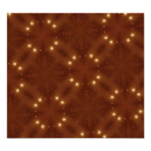 Star Pattern Red Photographic Print