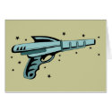 Star Ray Gun Laser Pistol cards