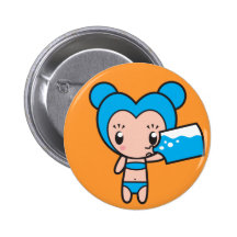 Star Sign Character - Aquarius Pin