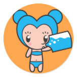 Star Sign Character - Aquarius stickers