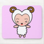 Star Sign Character - Aries Mouse Pads